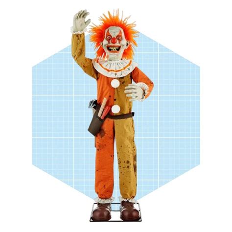 home depot halloween electrical box|home depot evil clown handyman.